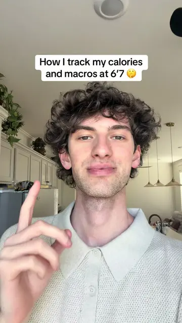 How I track calories and macros at 6’7 #mycal #hacks #food