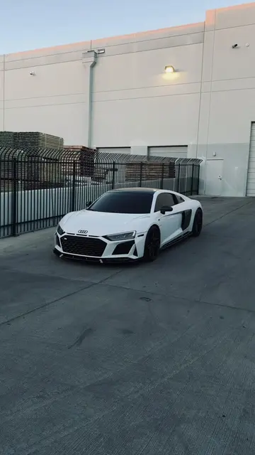 Would you drive this? #r8 #audir8 #v10 #supercar #cartok 