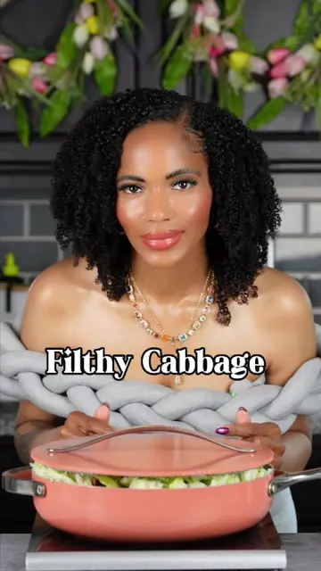 Filthy Cabbage. 🥬🤤 Y’all know I had to try the viral Filthy Cabbage recipe for