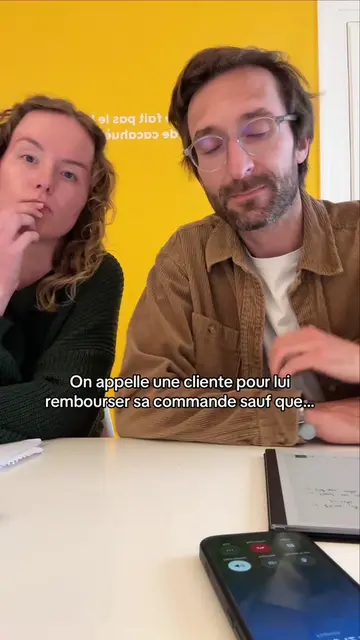 Jessica, si tu passes par là 😭📞 Jusquau 17 juin on rembourse 10 commandes par 