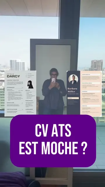 Qui est frustré par son cv format ats qui ne montre pas sa créativité ni sa pers