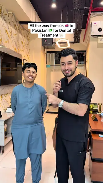 All the Way From UK to Pakistan 🦷🇵🇰🇬🇧 | #drharoonshah #foryou #LearnOnTikTo