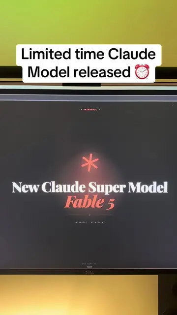 Anthropic have released their latest model of Claude called Fable 5 and here’s e