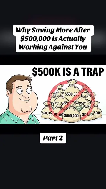 P.2 Why Saving More After $500,000 Is Actually Working Against You #finance #fin