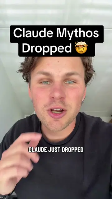 Claude just dropped Mythos guys and this is nuts! #ai #claude #claudemythos 