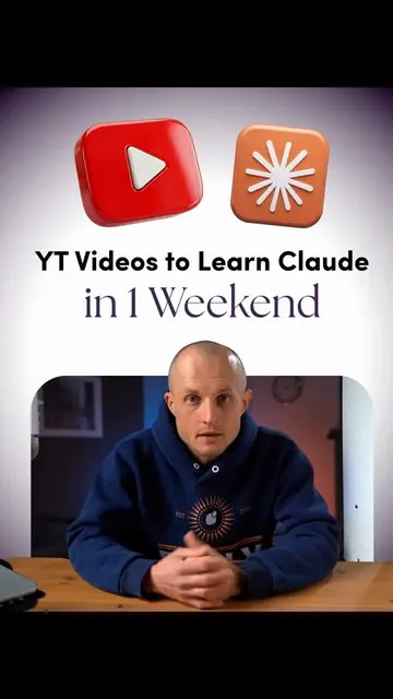Your weekend has a price tag. Spend it on these 3 Claude videos and earn it back