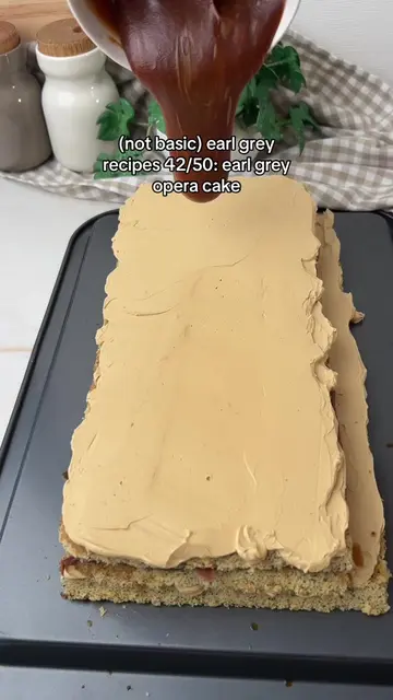 50 shades of earl grey recipe 42: earl grey opera cake for my bestie’s birthday!