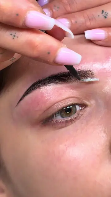 SLEEK BROWS ✨ #browartist #browlamination #brows #fyp #fürdich 