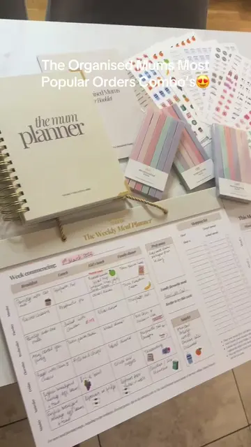 The Organised Mums most popular product combinations 😍  #theorganisedmums #plan