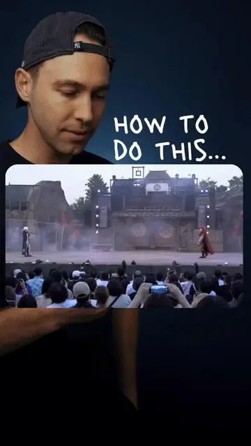 Here is how you can create this Japanese theatre theme video edit trend using @H