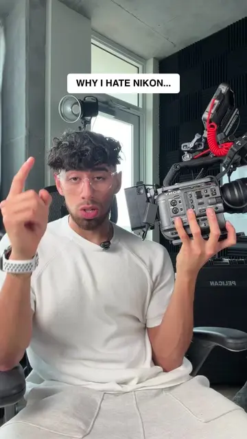 Let's be honest: Sony or Nikon? 🎥 be honest ... #twnz #viral #sony #camera