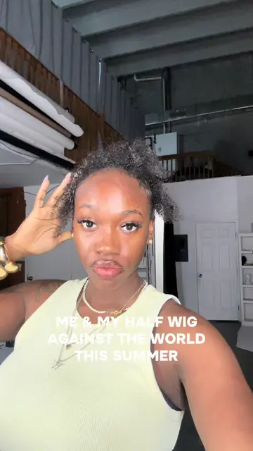 Literally my go to @DXT💖 half wigs dropping soon 🔥 #halfwig #halfwigs 