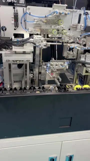 Máy tự động làm biến áp xung #automationequipment #programing #automation #xuhuo