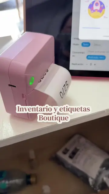 Les debía el video de la app que uso para el inventario de la boutique💻🛍️🩷 es