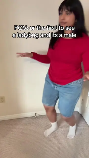 male ladybugs probably tired of being misgendered #ladybugs #skit #nature #funny