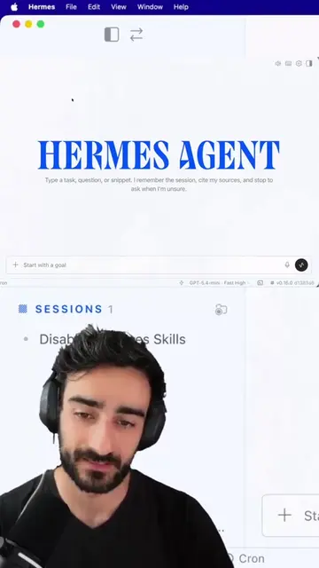 Testing Hermes Desktop, the native desktop app for Hermes Agent from Nous Resear
