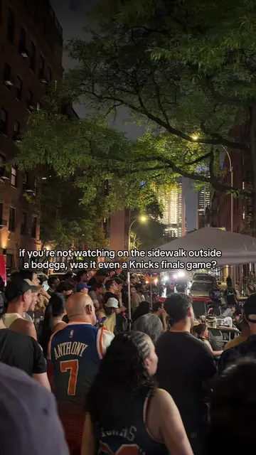 Day 3 and we still outside #newyork #nyc #knicks #nbafinals #newyorkcity