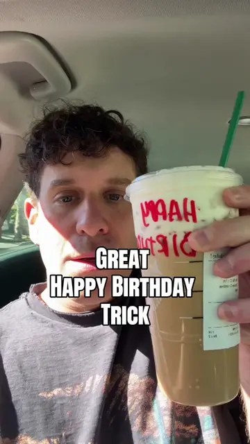Starbucks gave me a free drink for my birthday so I got something I’ve never had