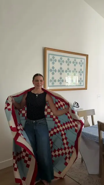 It’s finally time to head to the long arm for this piece to be quilted! There’s 