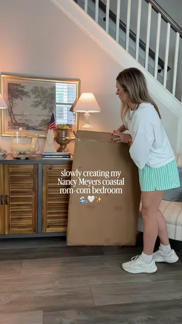 the vision is coastal, collected, and a little Nancy Meyers 🤍🌊 get all the lin