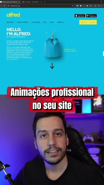 Criar site com animação profissional com IA 🏆 . . #programador #fullstack #ia #