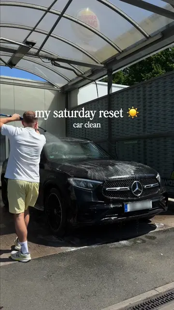 therapy for a man #car #cleanwithme #CleanTok #carwash #foru 