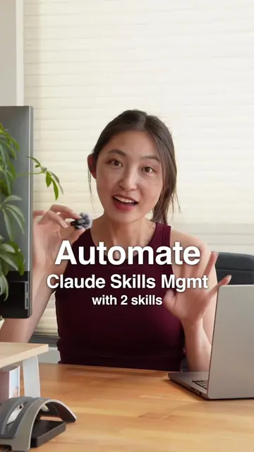 Automate skill creation and management in Claude/codex #vibecoding #claude #clau