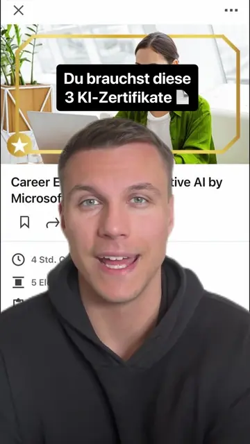 📋 Zertifikat für Angestellte: https://www.linkedin.com/learning/paths/career-es