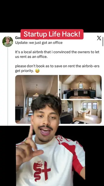 Garrison from ComputeSDK gets an Airbnb as his office for his startup! #startup 