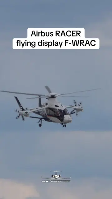 NEW Airbus RACER on flying display at IlA Berlin AirShow 2026 F-WRAC #airbus #ra