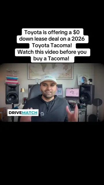 Awesome $0 down lease deal - 2026 Toyota Tacoma!  #toyotatacoma #toyotadeals #ne