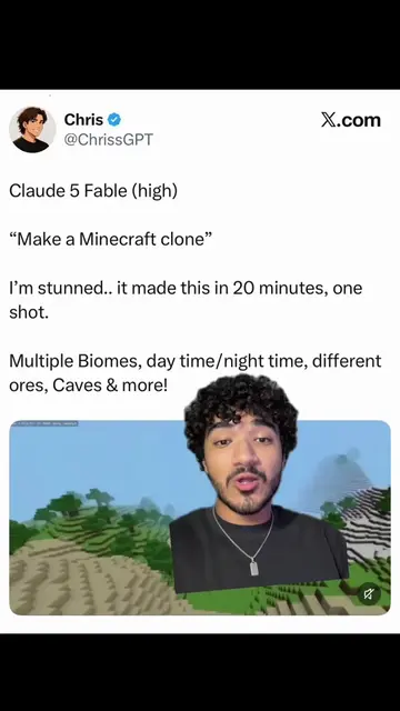 it’s so over for us 😭😳 #claude #ai #Minecraft #usa #composiopartner
