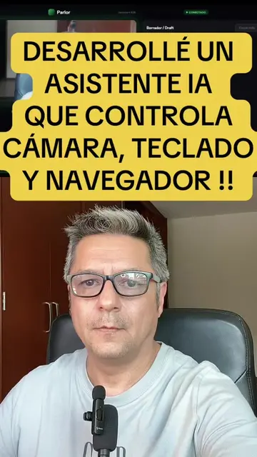 Cree Un asistente de inteligencia artificial, que toma control completo de tu co