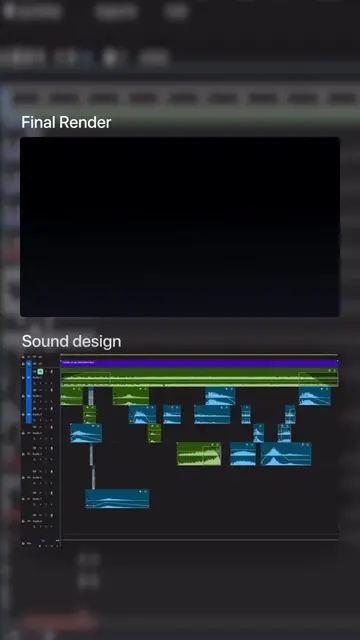 Sound Design for our Recent Animation for Claude #videoediting #aftereffects #sa