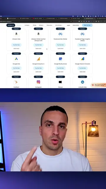 Connect Claude to 300+ data sources with Windsor AI. This is the easiest way to 