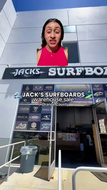 Jack's Surfboards  Warehouse Sale is coming the South County and HB this weekend