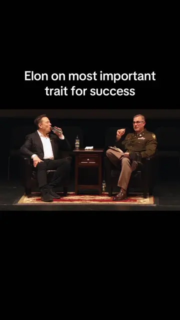 Here is Elon’s advice on the one attribute to have for success #elonmusk #motiva