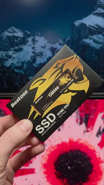 they send me an NVMe to review, let's test it! #Tech #techtok #nvme #ssd #techno