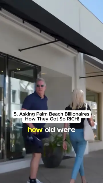 (5)Asking Palm Beach Billionaires How They Got So RICH! #entrepreneur #wealth #m