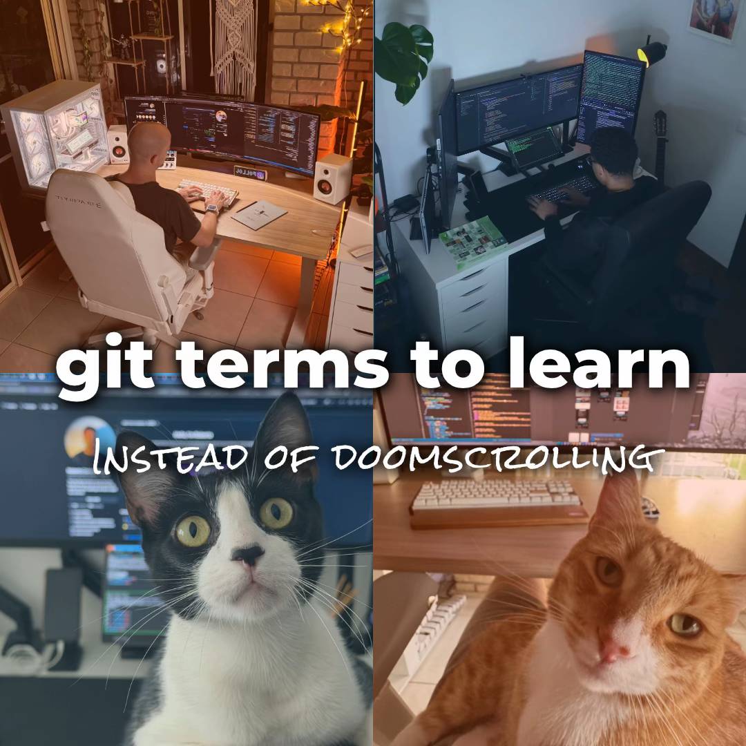 Stop scrolling for a minute and learn a few Git terms you’ll see in almost every