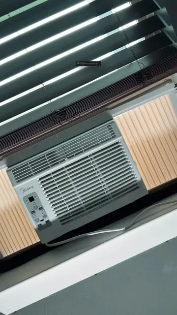 I didn’t realize something this compact could cool this good #Midea #MideaWindow