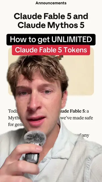 How to get unlimited Claude Fable 5 Tokens #claudecode #claude 