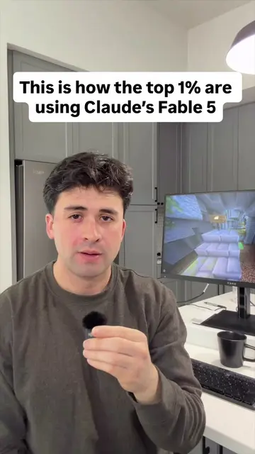 This is how the top 1% are using Claude Fable 5. Not prompting it and closing th