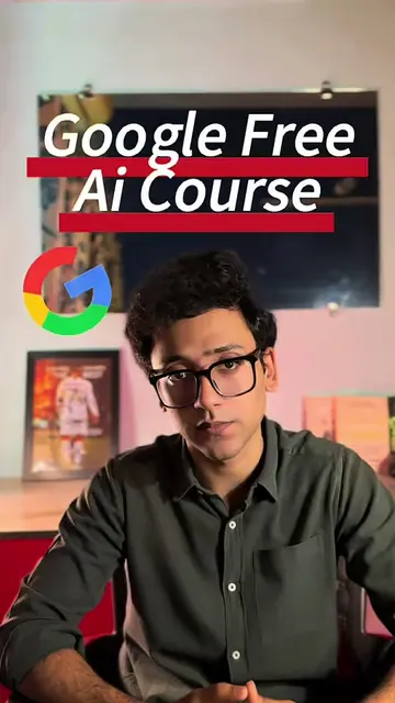 Google New free AI course 💯  . . #AITools #ArtificialIntelligence #AITips #AIFo