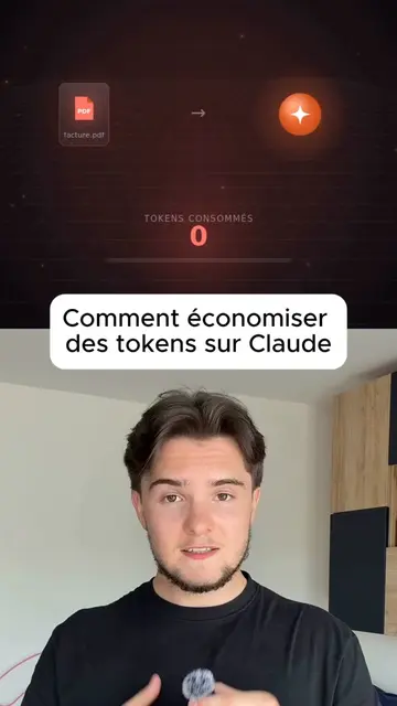 Arrête de ruiner tes quotas de tokens avec des PDF ! Voici le prompt : Rôle : Tu