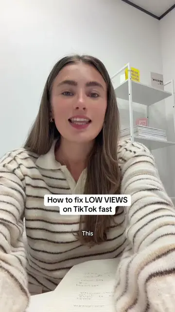 How to fix low views on TikTok fast #tiktoktips #tiktokgrowthtips #tiktoktip #so