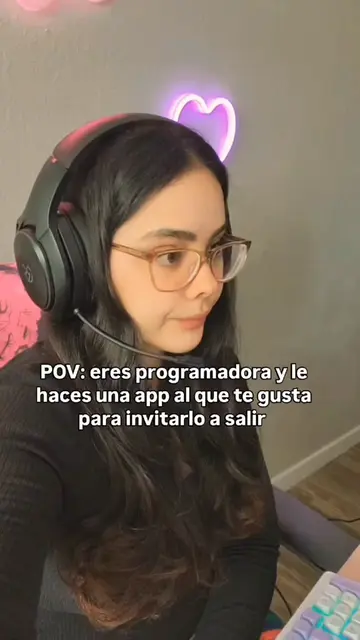 🤣😎💜 POV: eres programadora y le haces una app al que te gusta para invitarlo 
