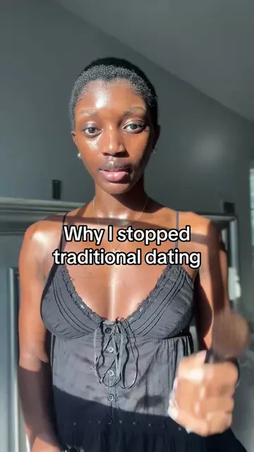 The second I stopped trying to fit into traditional dating boxes and started bei