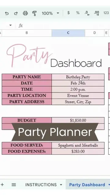 This party planner helps you to plan any event from start to finish.  From plann