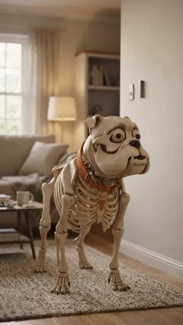 What the dog doing 😳 😱  #dog #trending #whatif #FYP #ai 
